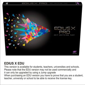 EDIUS-X-EDU