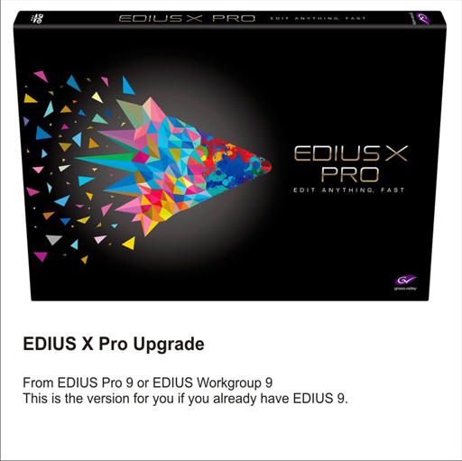 EDIUS X Pro Upgrade